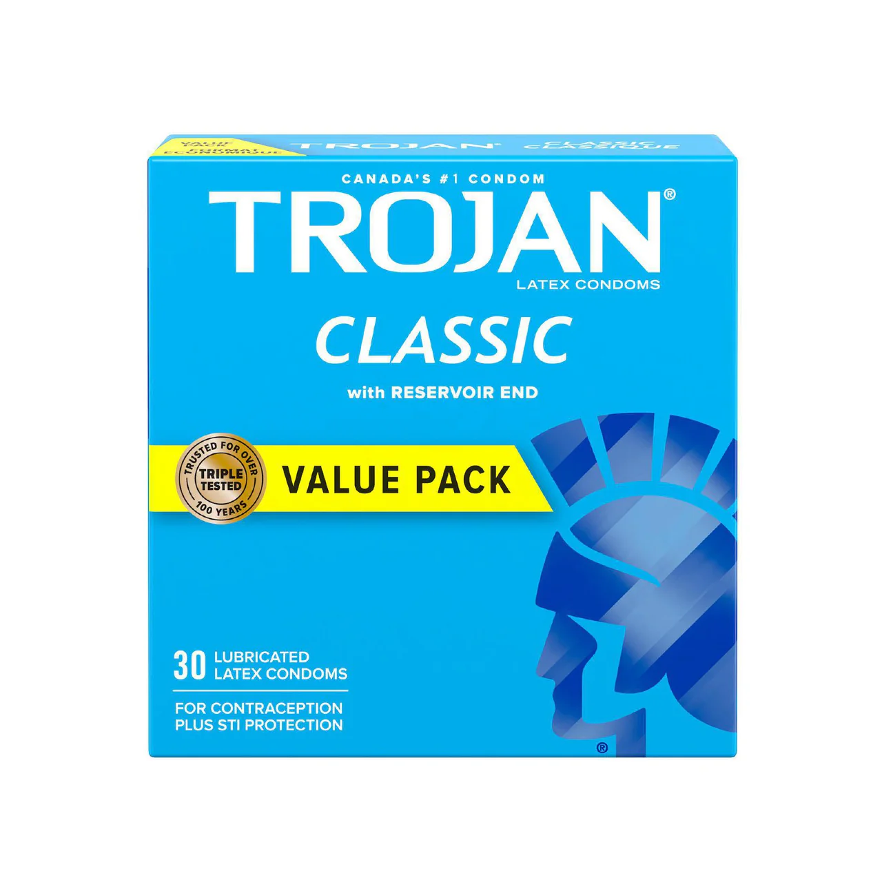 TROJAN - Classic Lubricated Latex Condoms | 12 or 30 Count - Image 2