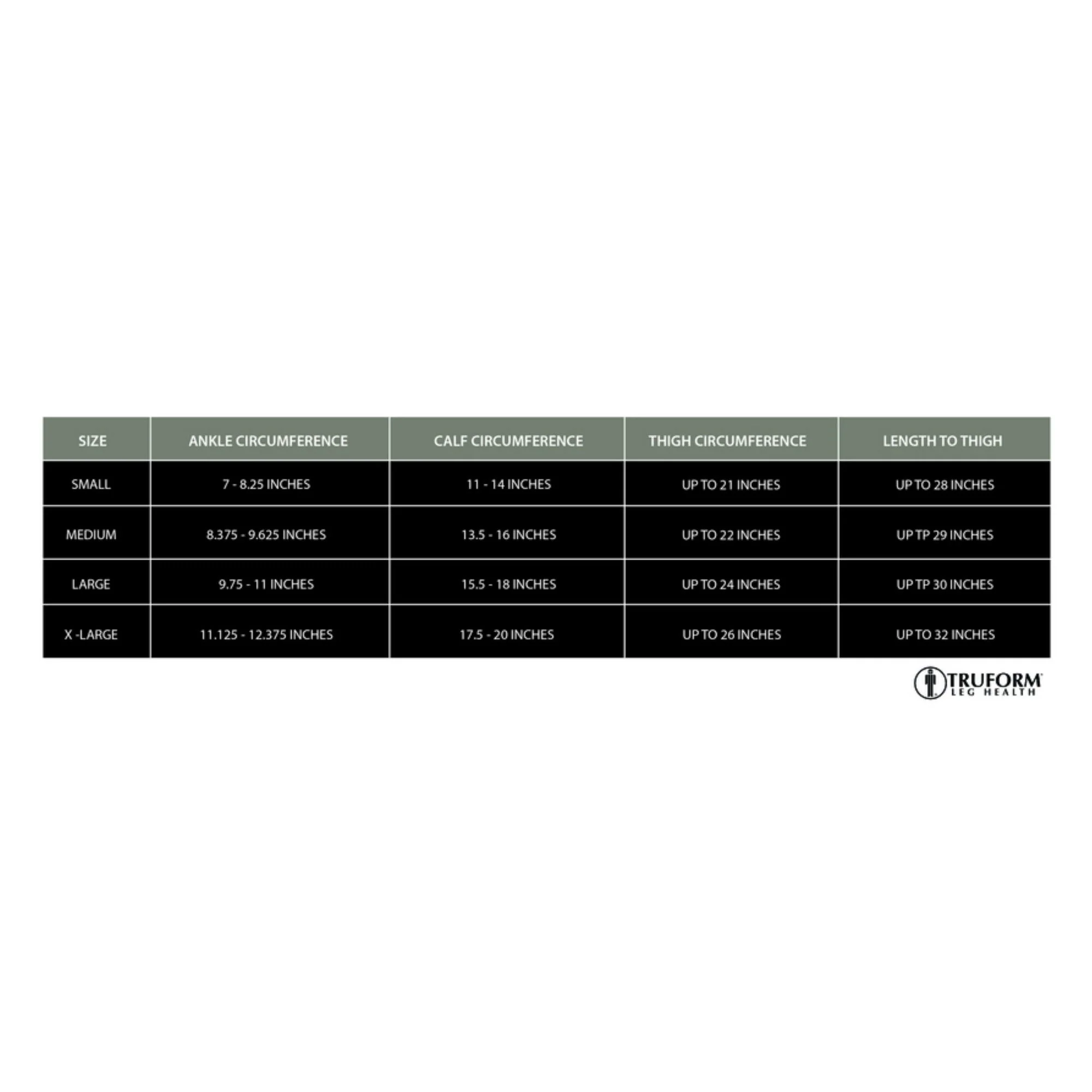TRUFORM - Anti-Embolism Thigh High Stockings | Open Toe 18 Mmhg - Image 5