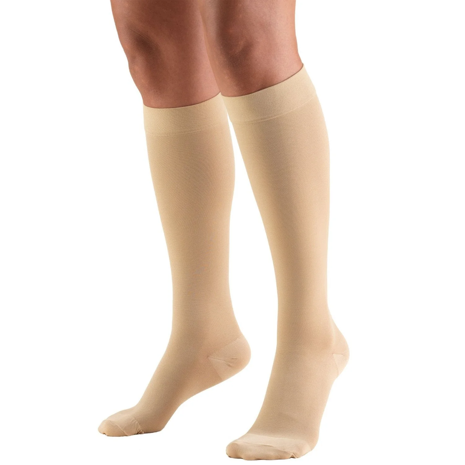 TRUFORM - Below Knee Stockings | Closed Toe 15-20 Mmhg