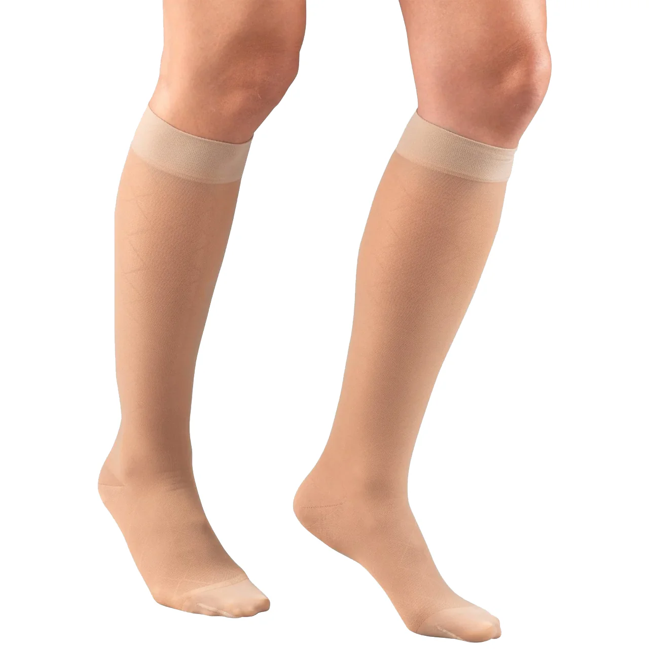 TRUFORM - Ladies' Sheer Knee High, Diamond Pattern | 15-20 mmHg - Image 4