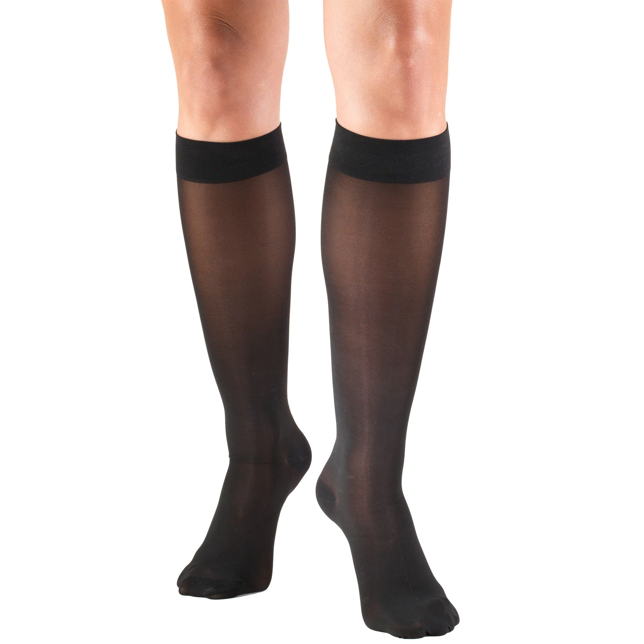 TRUFORM - "Trusheer" Knee-High Stockings | Closed Toe 30-40 Mmhg - Image 2