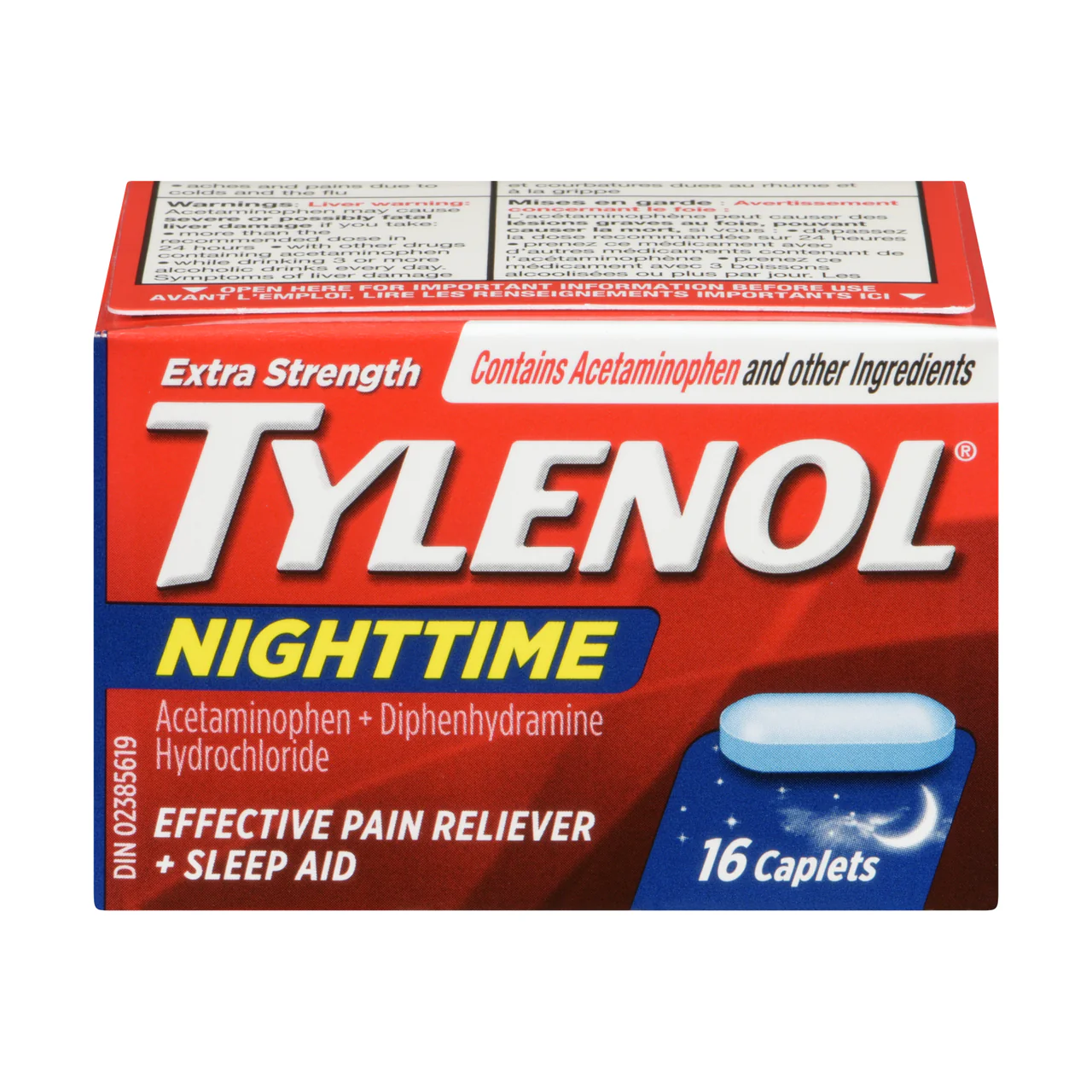 Tylenol - Extra Strength Nighttime | 16 Caplets