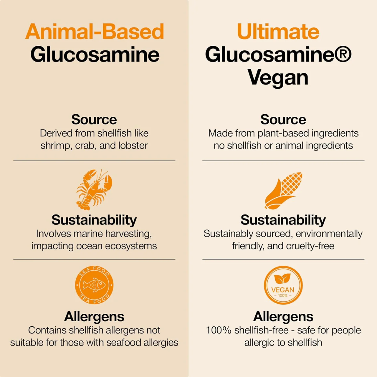 Ultimate Glucosamine - Vegan Once-A-Day Powder | 60 g - Image 2