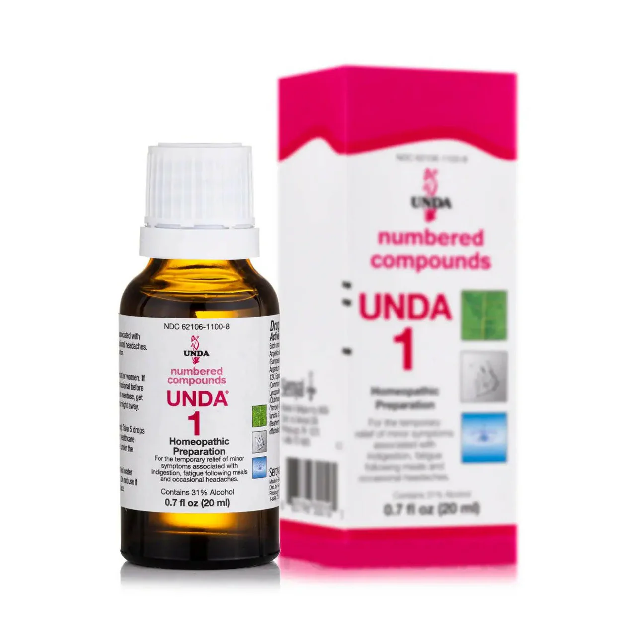 UNDA - Homeopathic Preparation #1 | 20 mL - Image 2