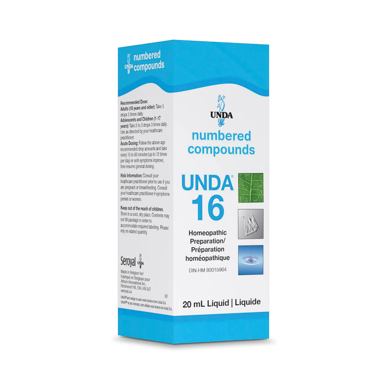 UNDA - Homeopathic Preparation #16 | 20 mL