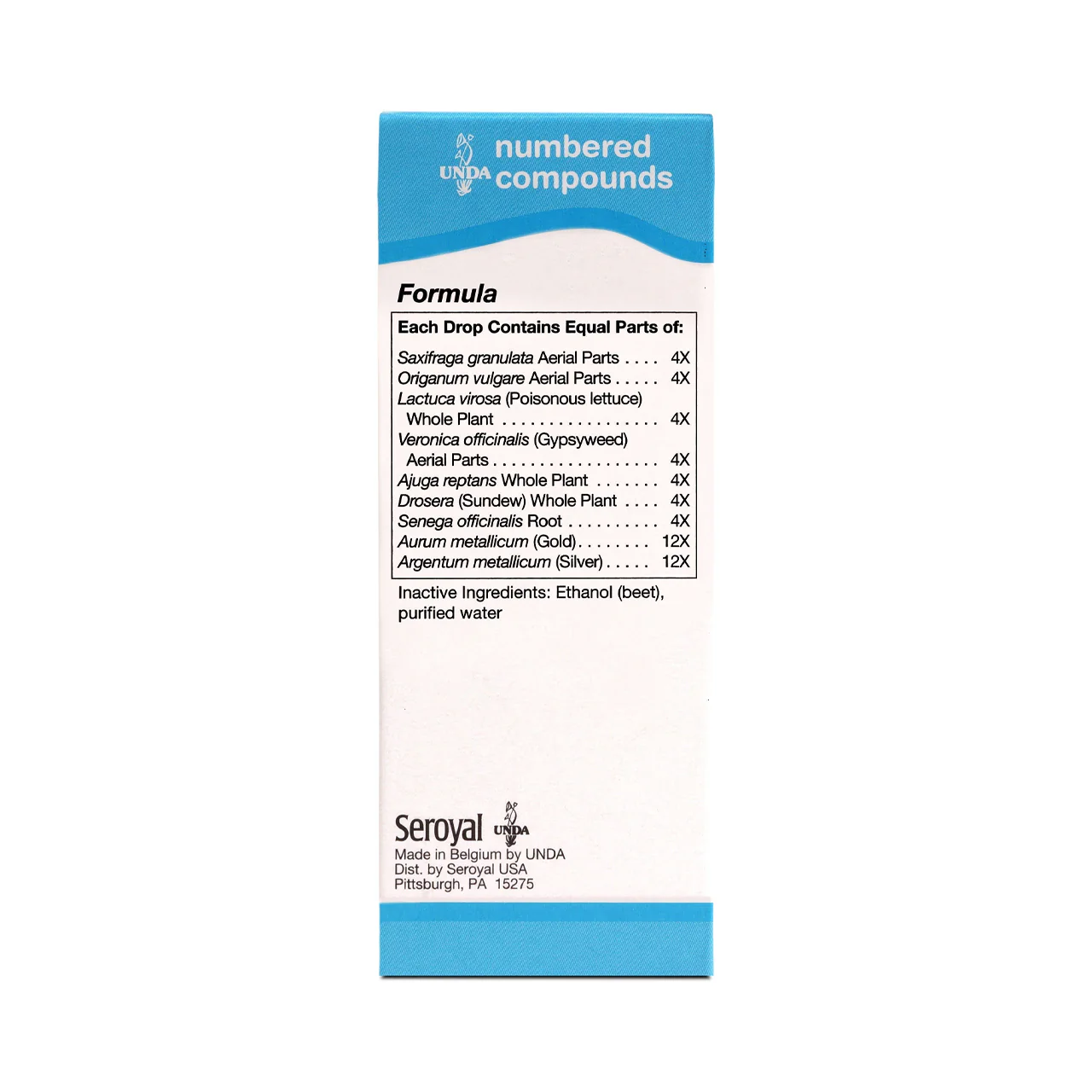 UNDA - Homeopathic Preparation #16 | 20 mL - Image 2