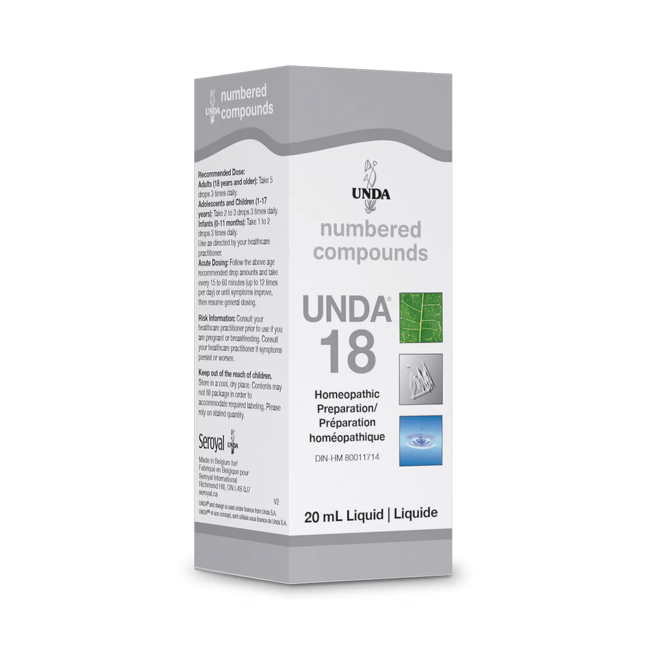 UNDA - Homeopathic Preparation #18 | 20 mL
