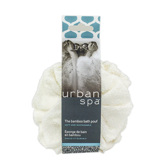 Urban Spa Bamboo Bath Pouf
