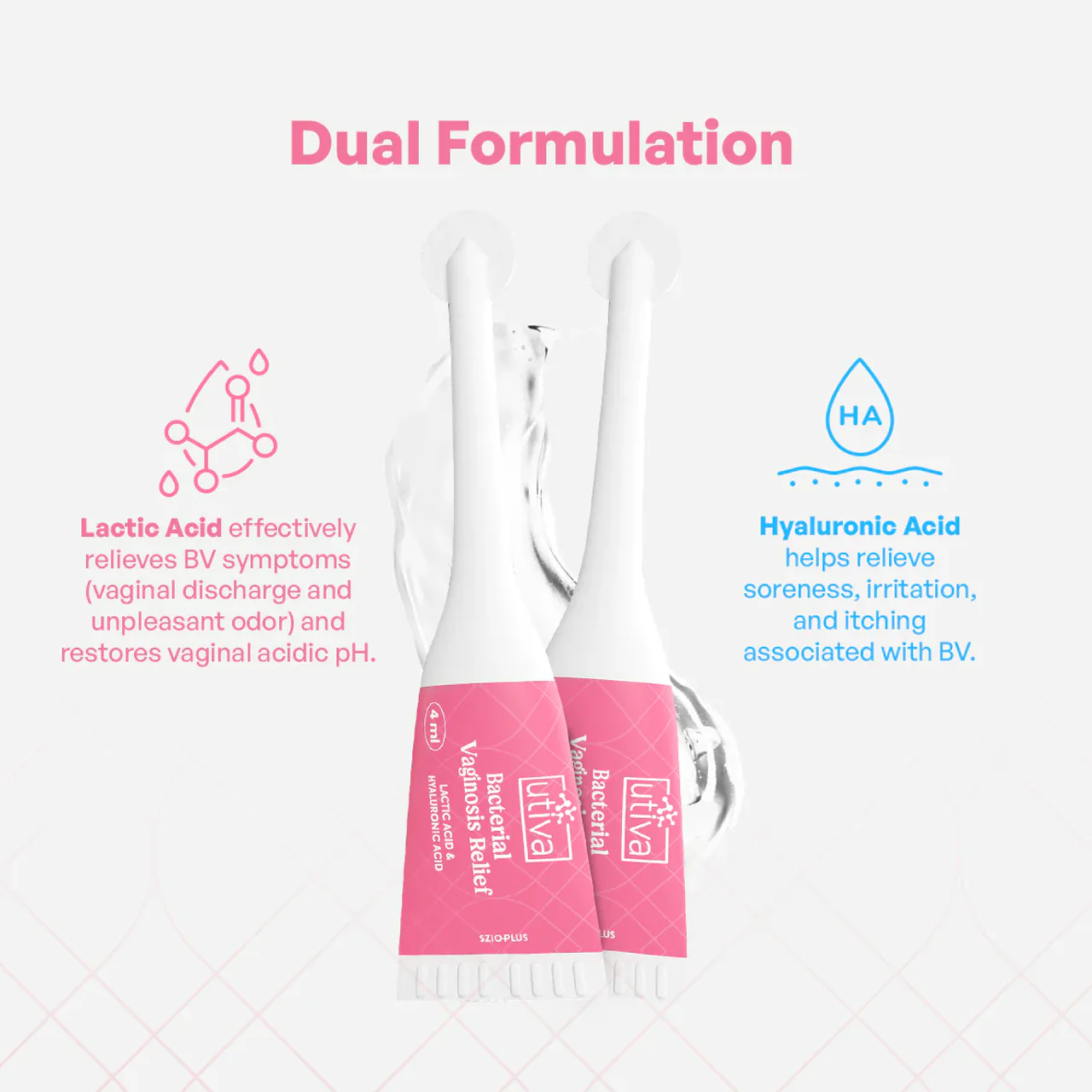 utiva - Bacterial Vaginosis Relief 4 mL | 7 Pre-Filled Applications - Image 2