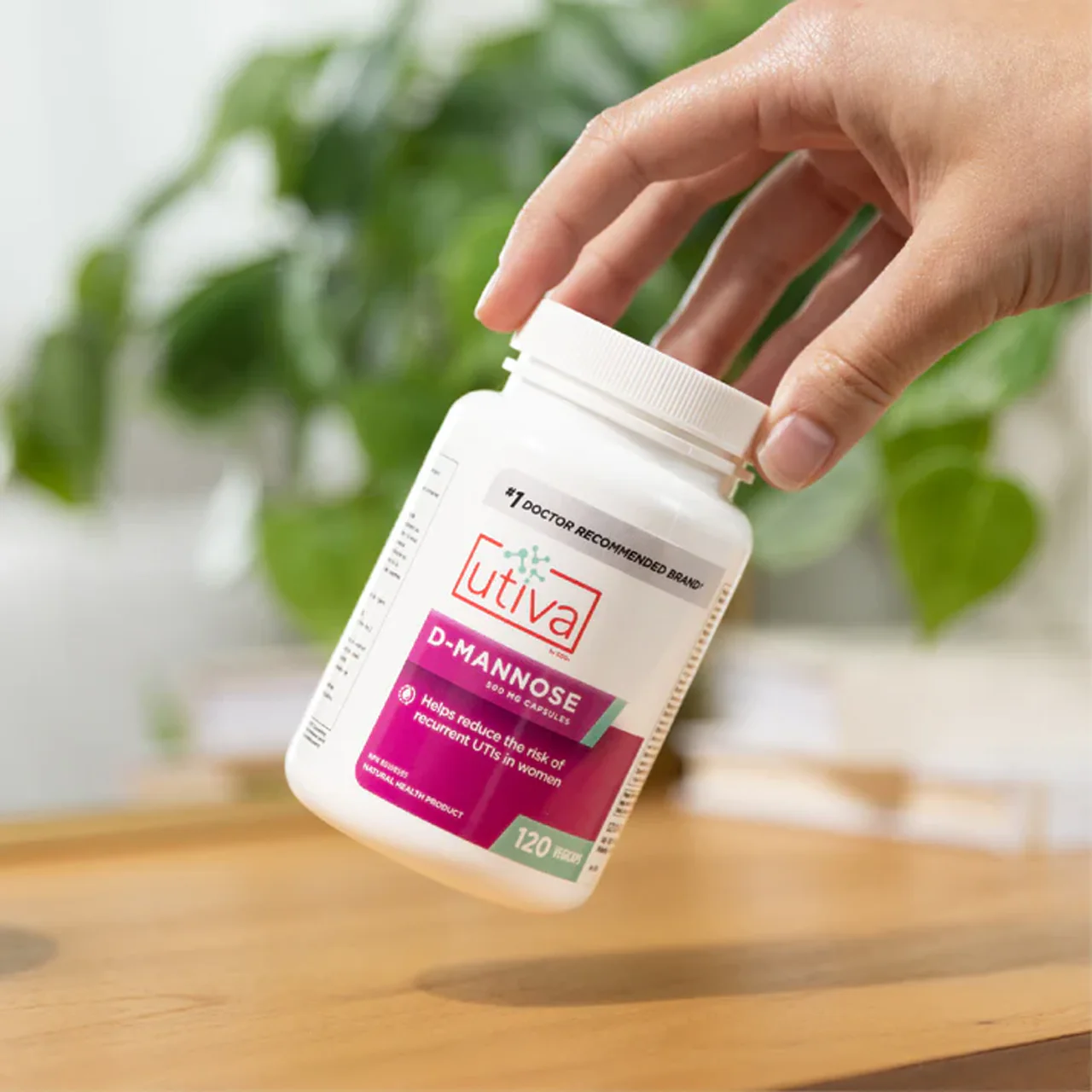 Utiva - D-Mannose 500 mg | 120 Vegicaps - Image 3