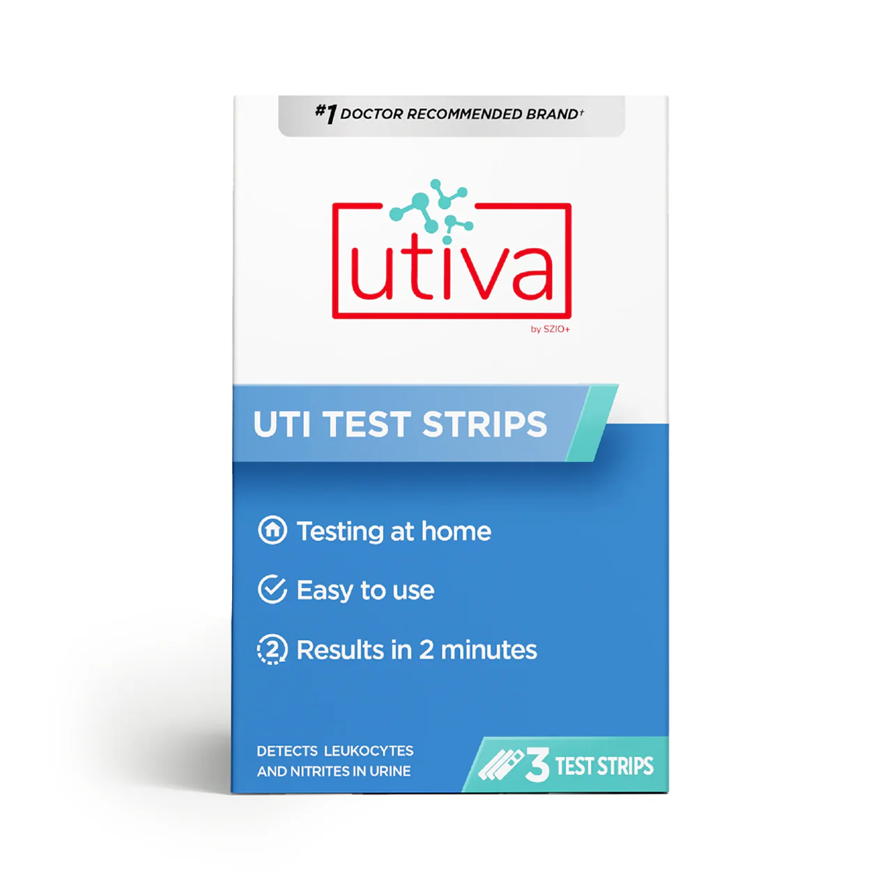 Utiva - Detection UTI Testing Strips | 3 Pack