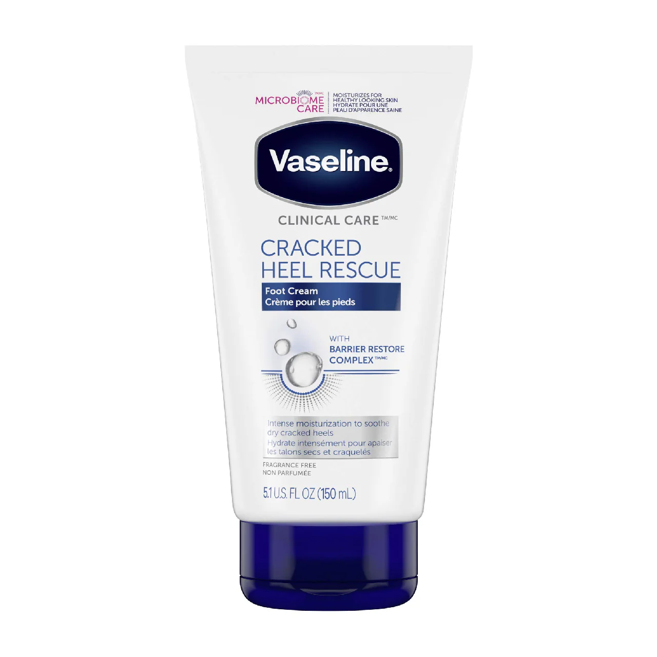 Vaseline - Clinical Care Cracked Heel Rescue Foot Cream with Barrier Restore Complex | 150 ml