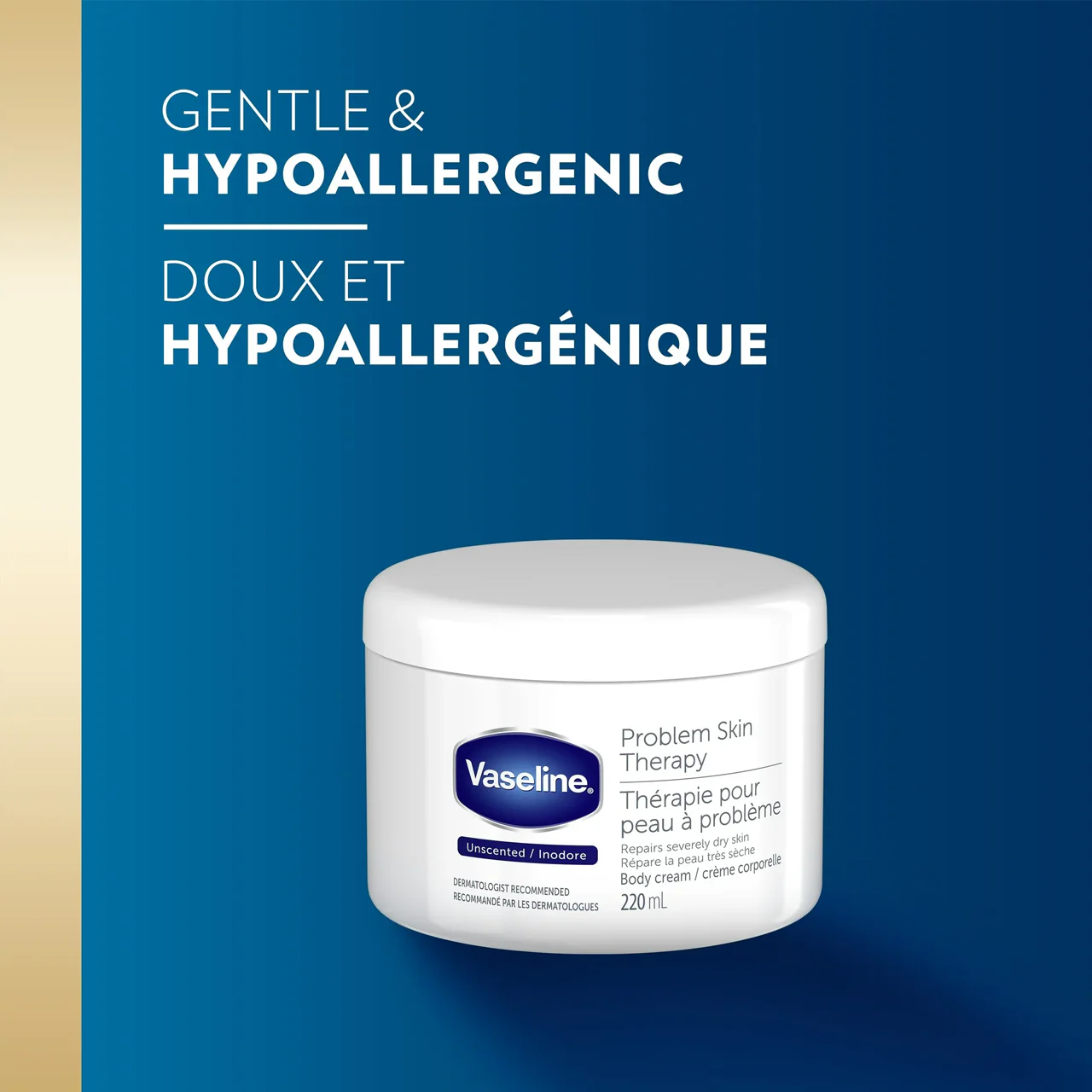 Vaseline - Problem Skin Therapy Body Cream - Unscented | 220 mL - Image 3
