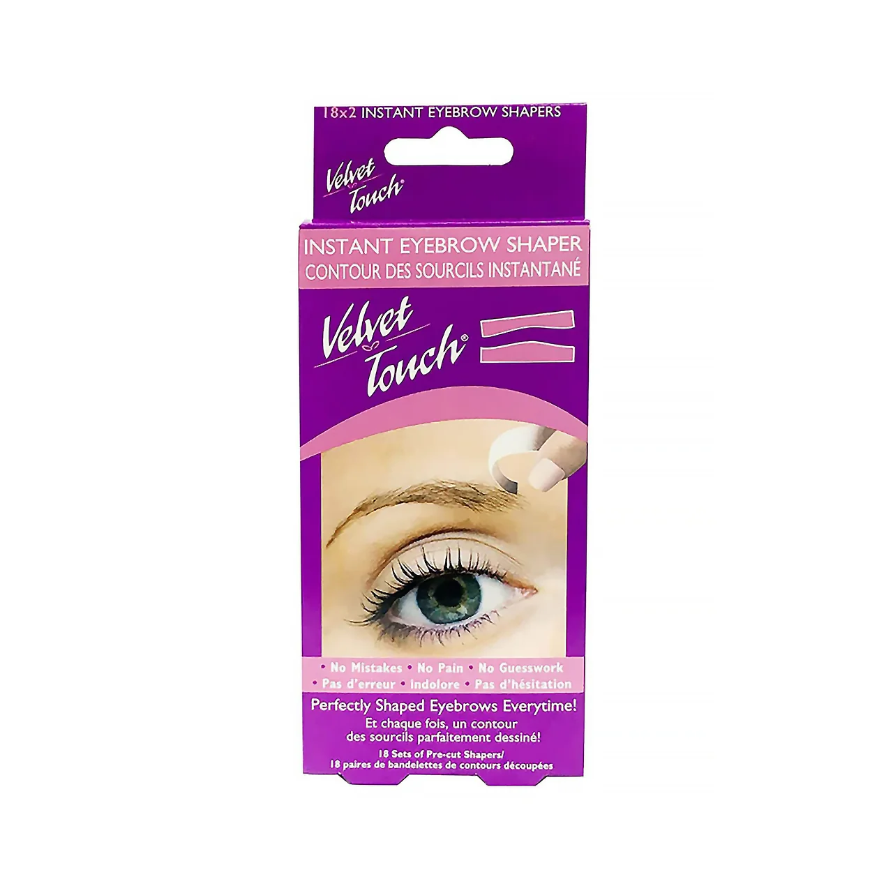 Velvet Touch - Eyebrow Shaper | 18 Sets