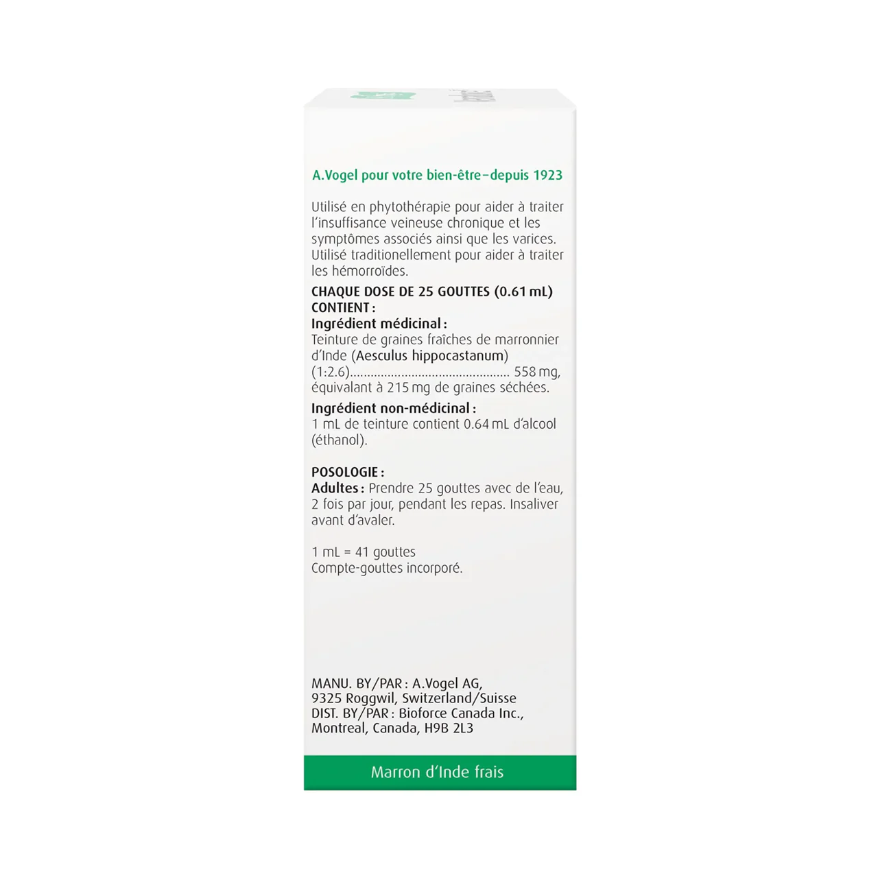 A.Vogel - Venaforce Horse Chestnut Tincture | 50 mL - Image 4
