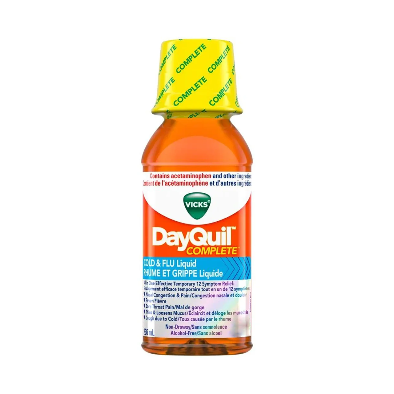 Vicks - DayQuil Complete Cold & Flu Syrup Non Drowsy | 236 mL