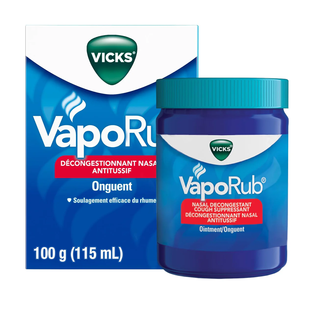 Vicks - VapoRub Nasal Decongestant & Cough Suppressant Ointment | 100 g - Image 2