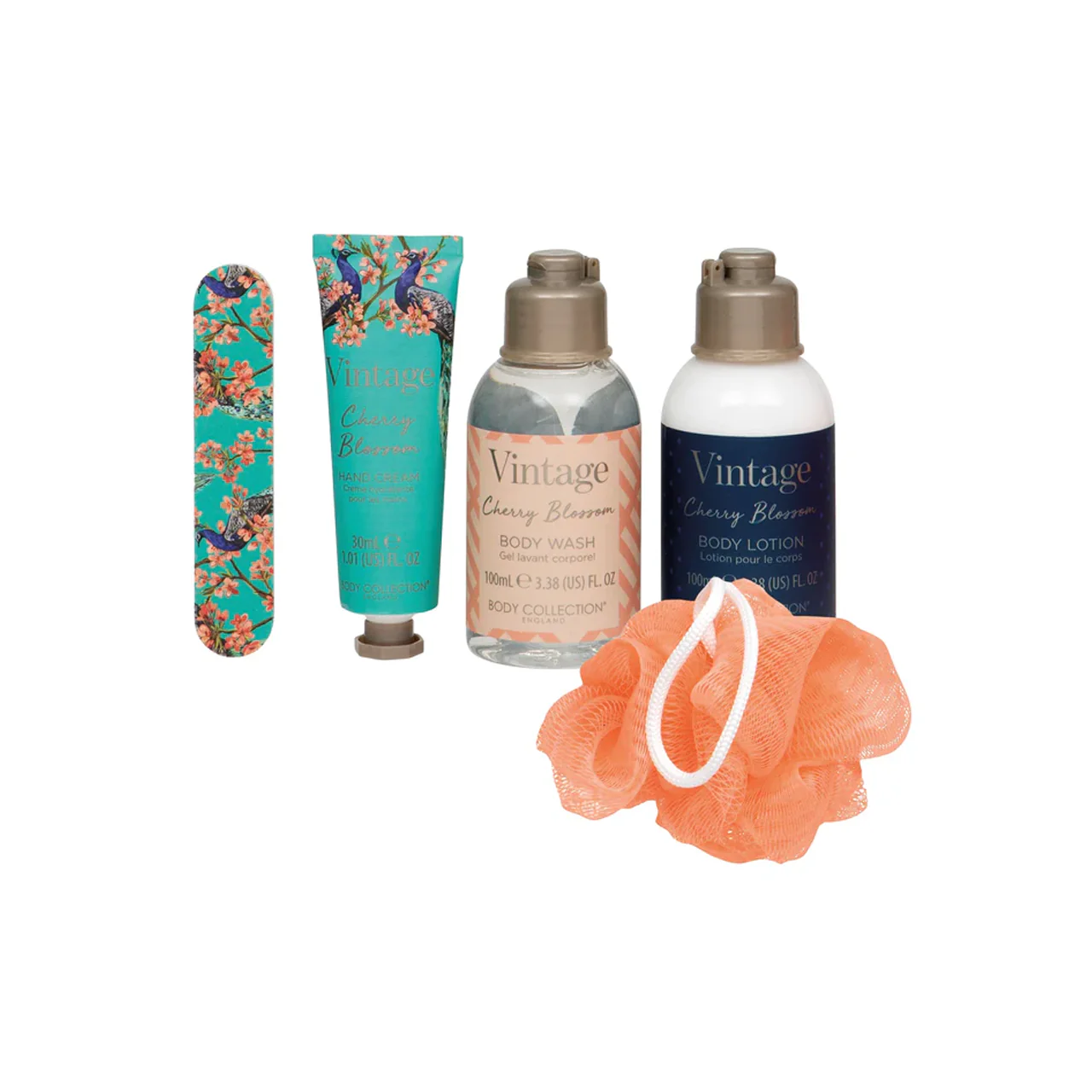 Vintage Cherry Blossom - Body Collection Travel Bag | 6-Piece - Image 2