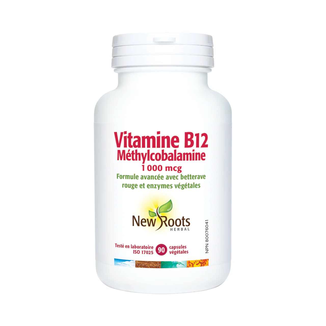 New Roots - Vitamin B12 Methylcobalamin 1,000 mcg | 90 Capsules - Image 2
