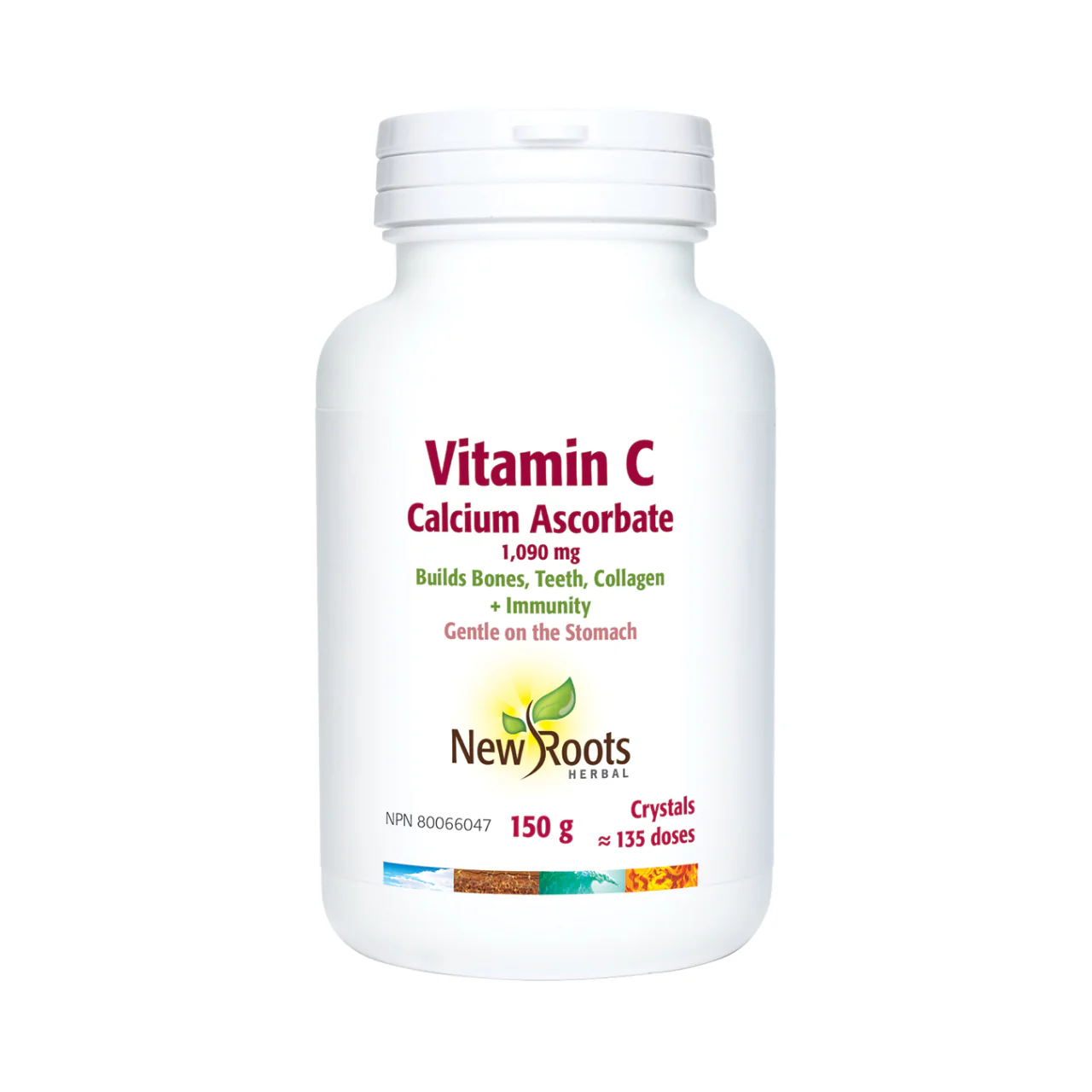 New Roots - Vitamin C CalcIUm Ascorbate 1,090 mg | 150 g