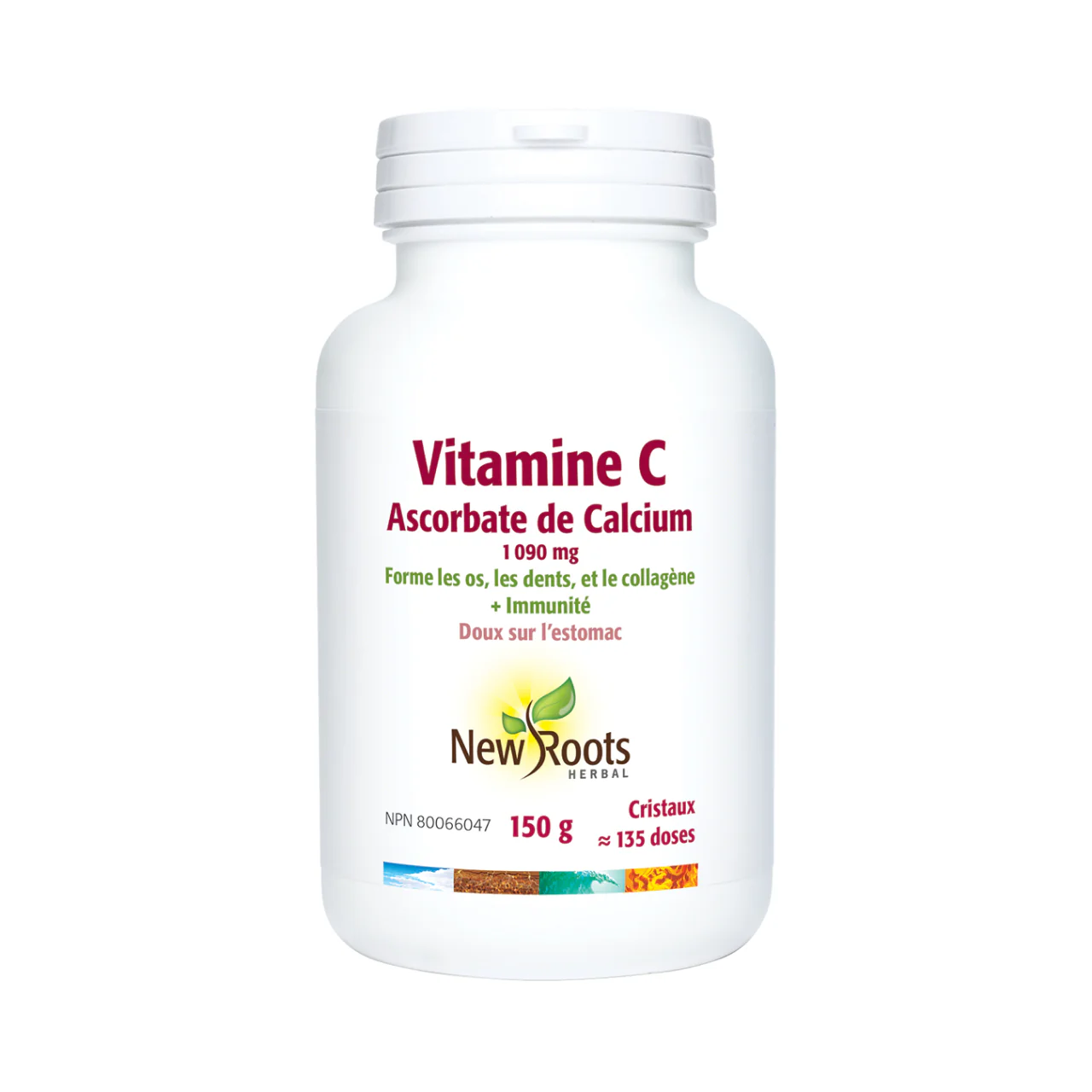 New Roots - Vitamin C CalcIUm Ascorbate 1,090 mg | 150 g - Image 2