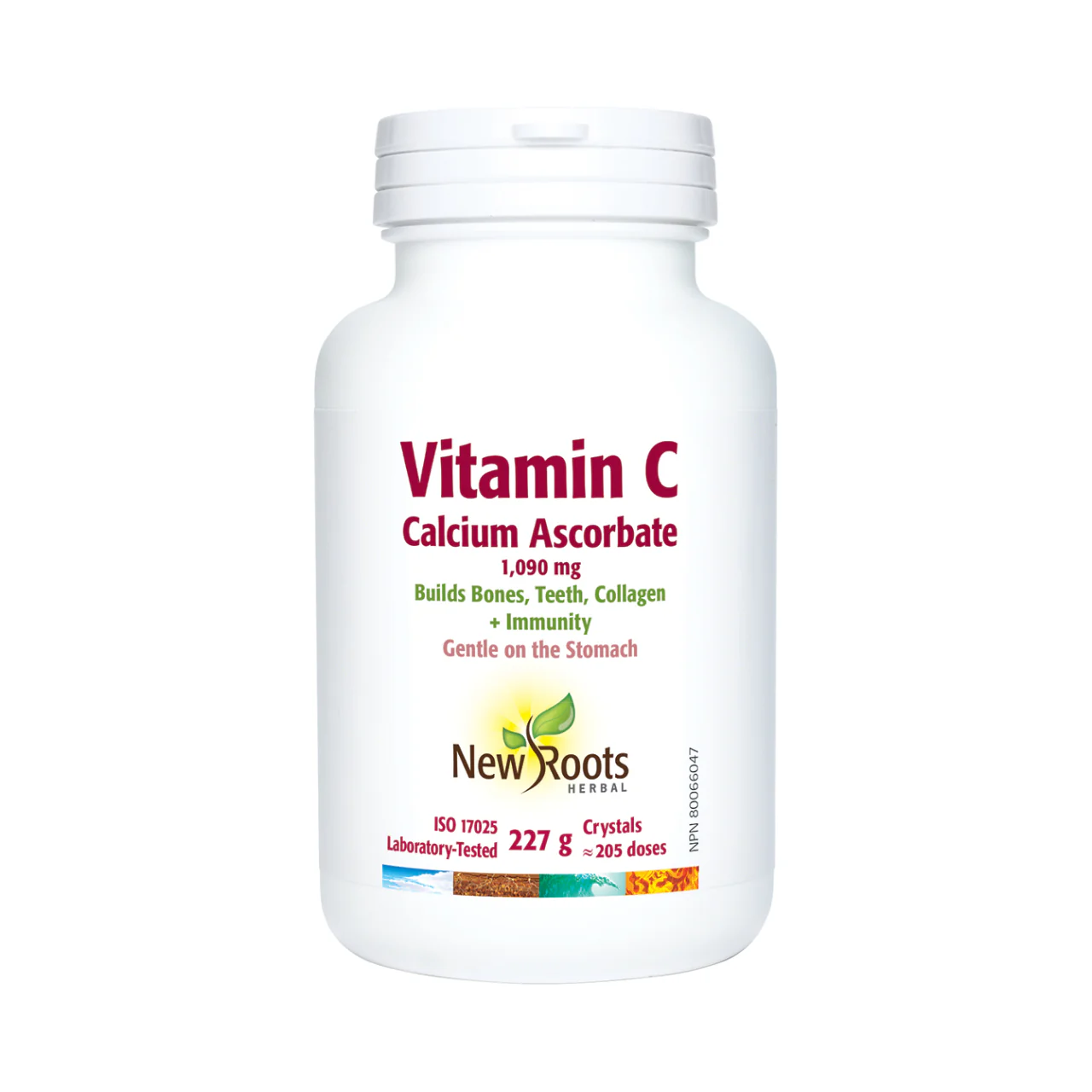 New Roots - Vitamin C CalcIUm Ascorbate 1,090 mg | 227 g