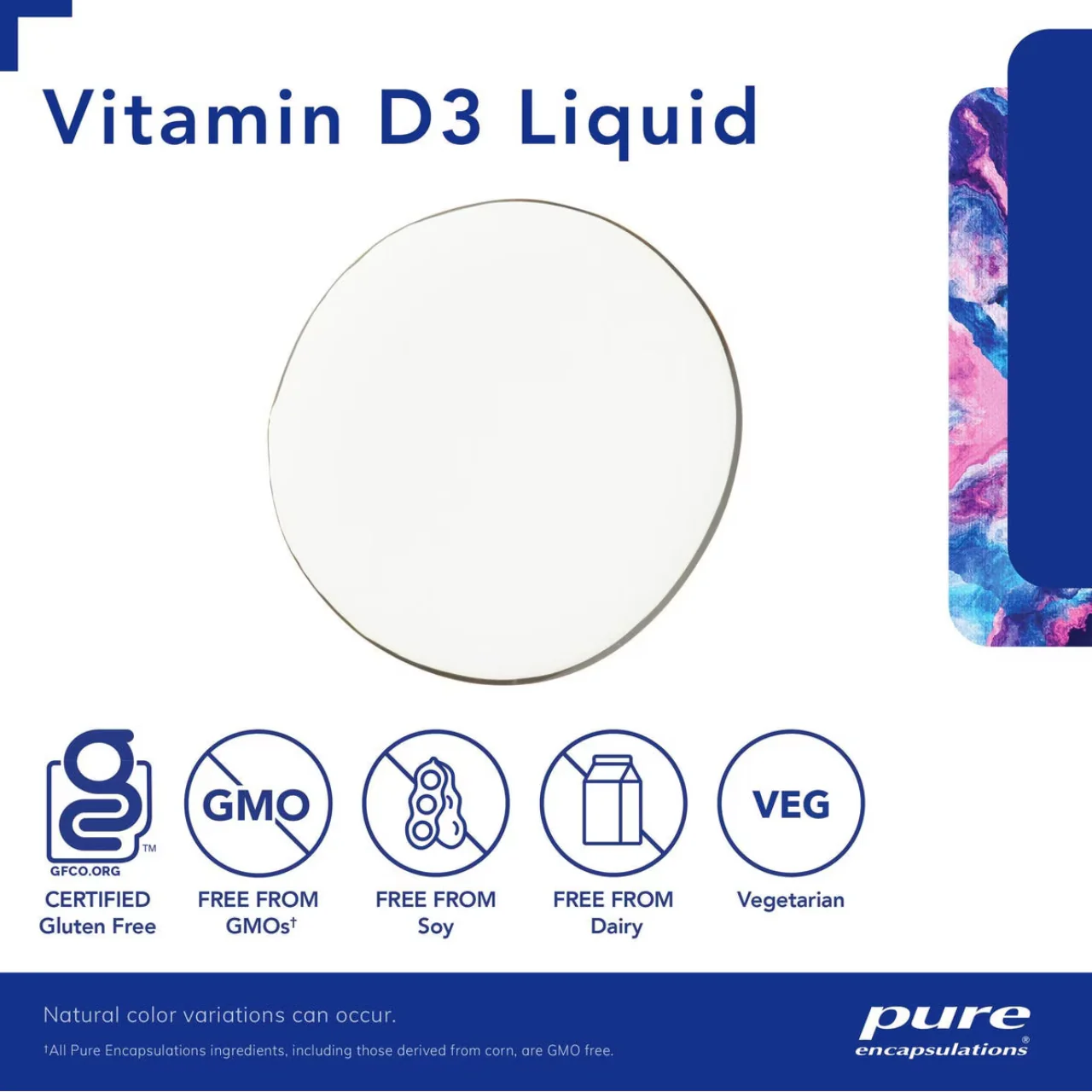 Pure Encapsulations - Vitamin D3 Liquid | 22.5 mL - Image 3