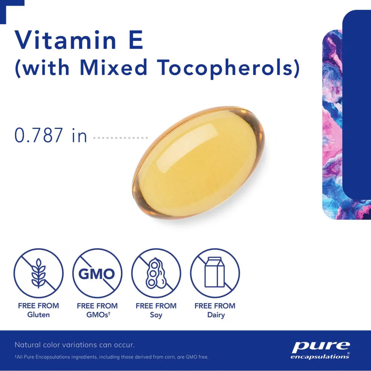 Pure Encapsulations - Vitamin E | 90 Capsules  - Image 3