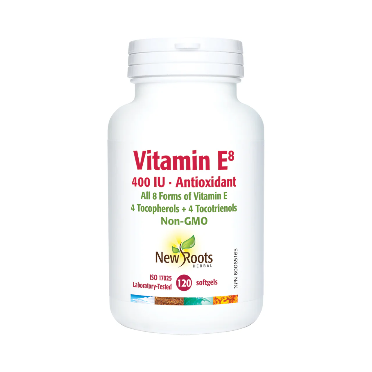 New Roots - Vitamin E⁸ 400 IU Antioxidant | 120 Softgels