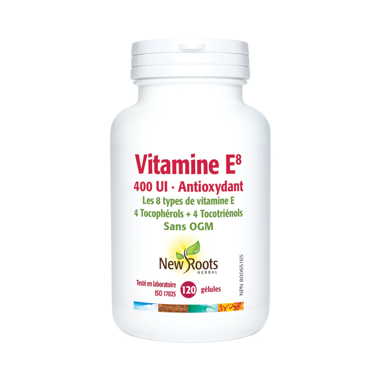 New Roots - Vitamin E⁸ 400 IU Antioxidant | 120 Softgels - Image 2