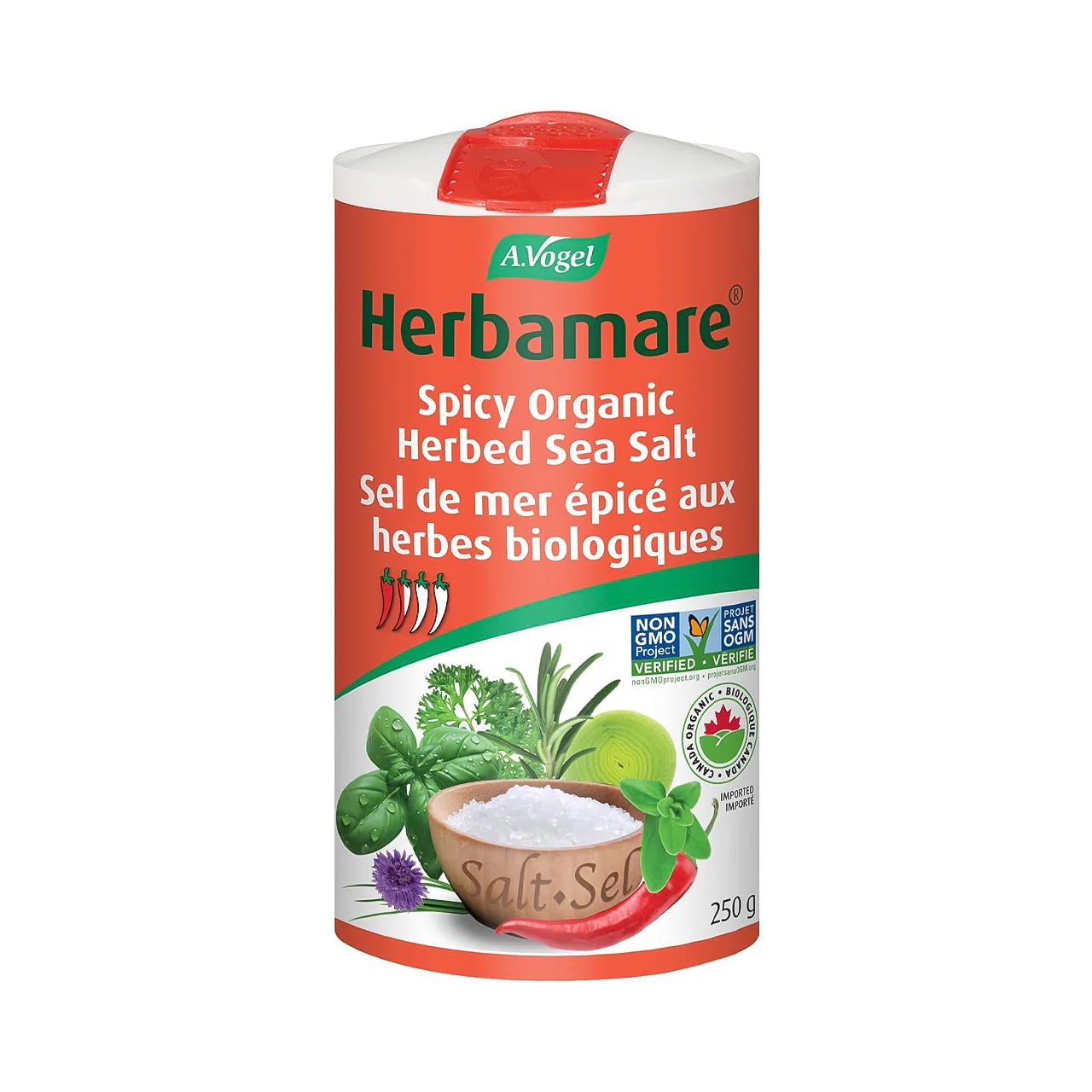 A.Vogel - Herbamare Spicy Organic Herbed Sea Salt | 250 g