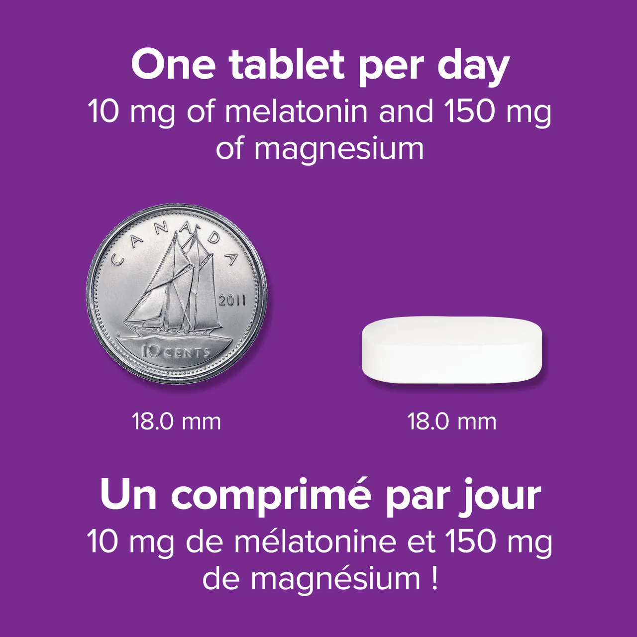 Webber Naturals - Melatonin Magnesium 10/150mg | 60 Tablets - Image 4