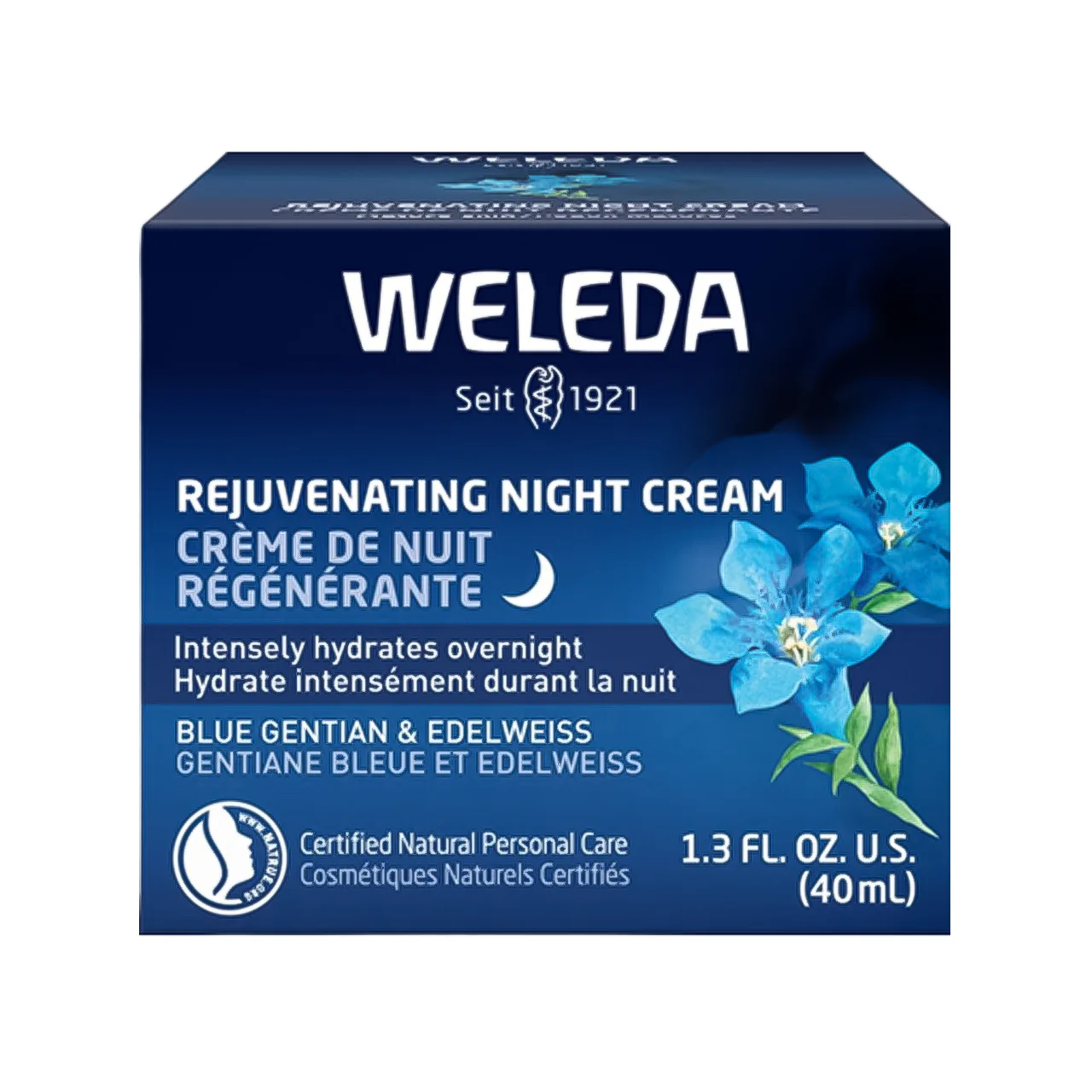 Weleda - Rejuvenating Night Cream with Blue Gentian & Edelweiss | 40 mL - Image 2