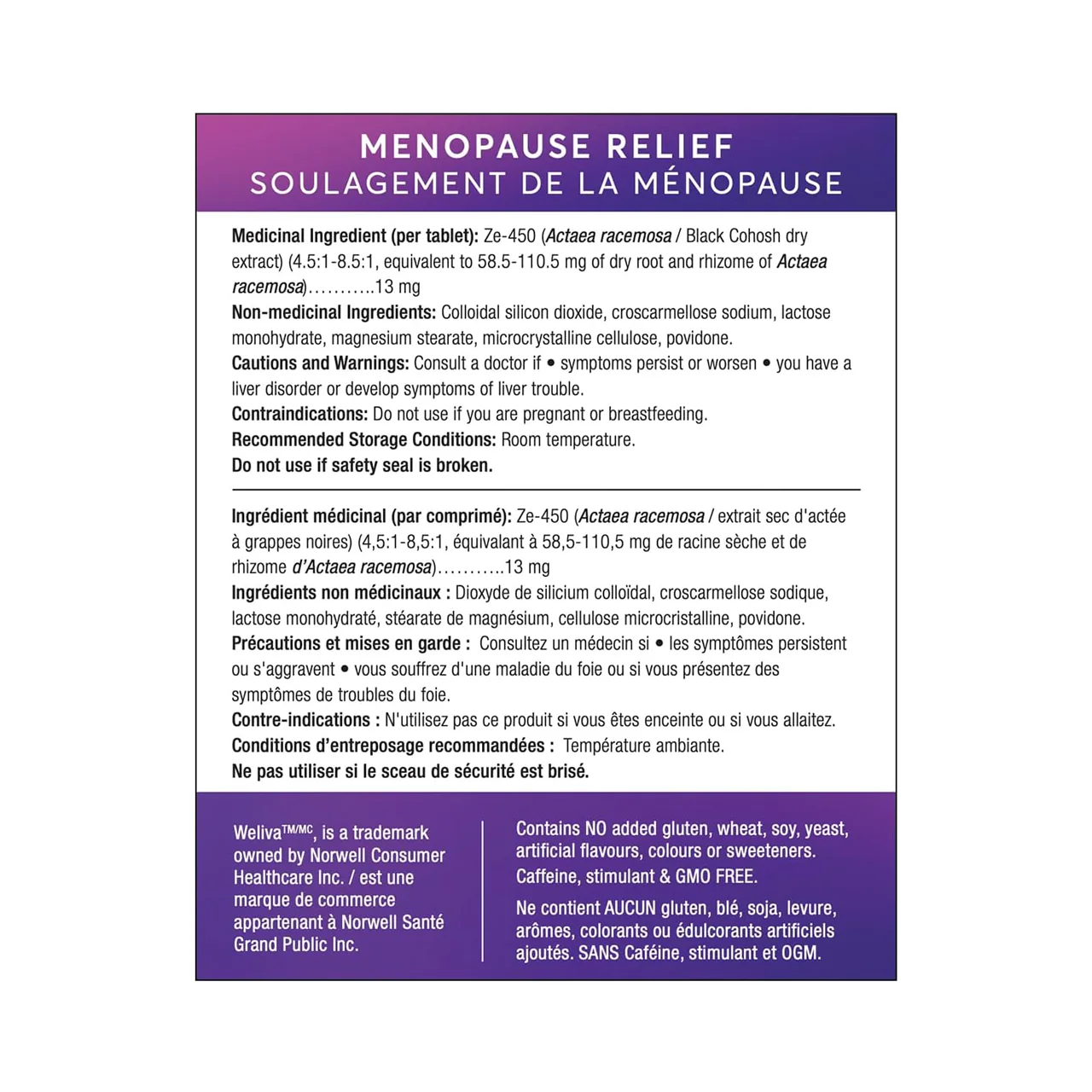 Weliva - Cimidona Menopause Relief | 30 Tablets - Image 4