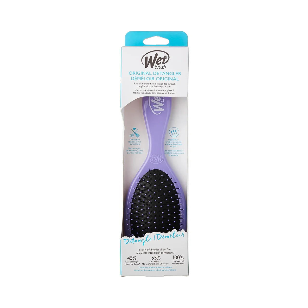 Wet Brush - Original Detangler, Purple - Image 2