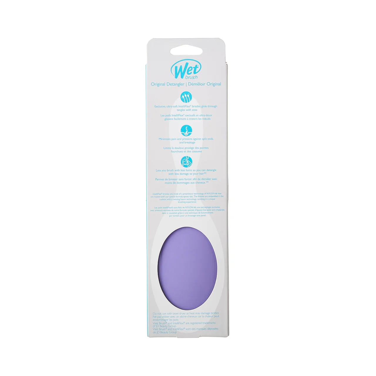 Wet Brush - Original Detangler, Purple - Image 3