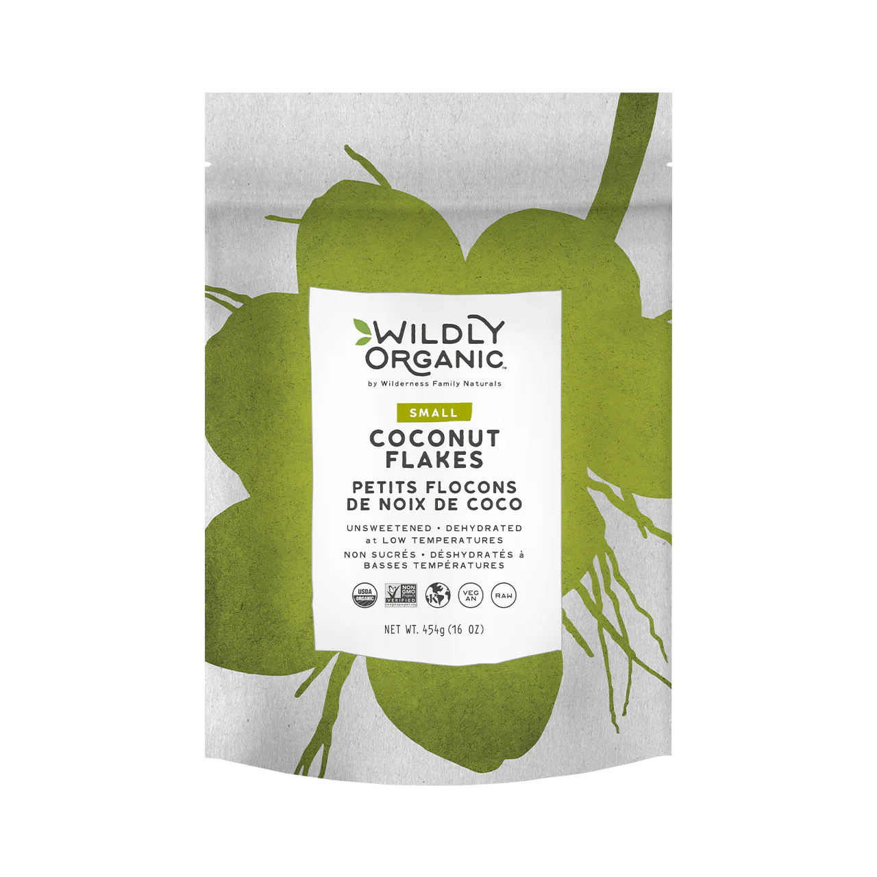 Wildly Organic - Coconut Dehydrated Small Flakes | 454 g
