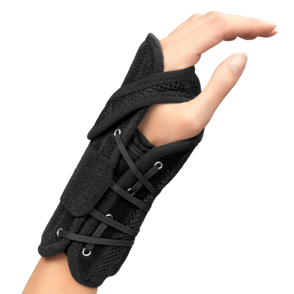 OTC – Adjustable Support Glove with Thumb Strap | Black