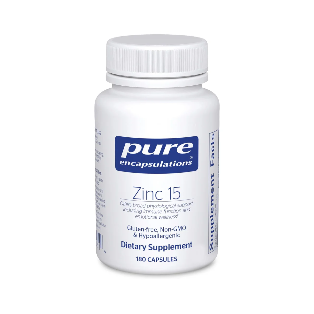 Pure Encapsulations - Zinc 15 | 180 Capsules 