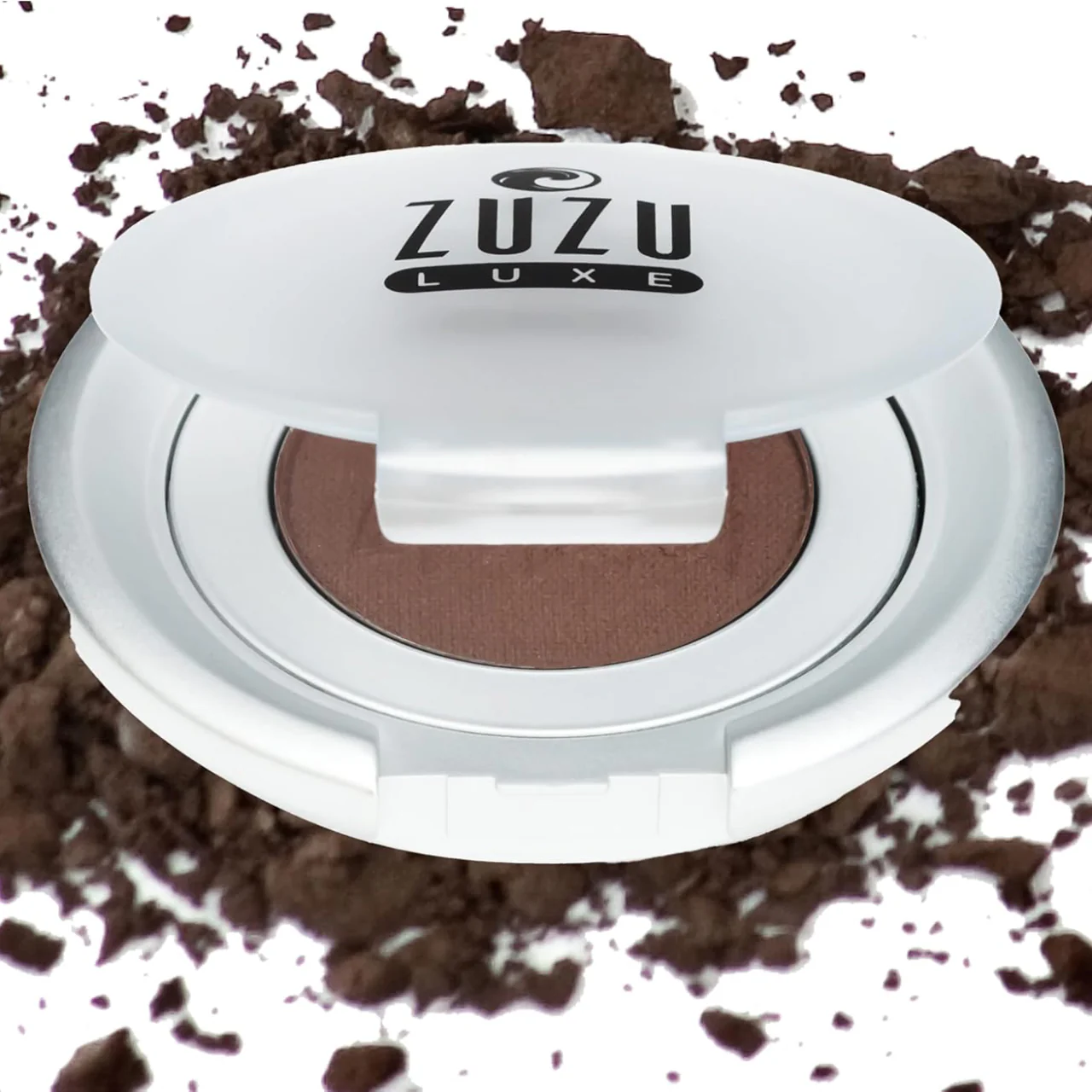 Zuzu Luxe - Espresso Eyeshadow, Darkest Brown | 2 g - Image 2